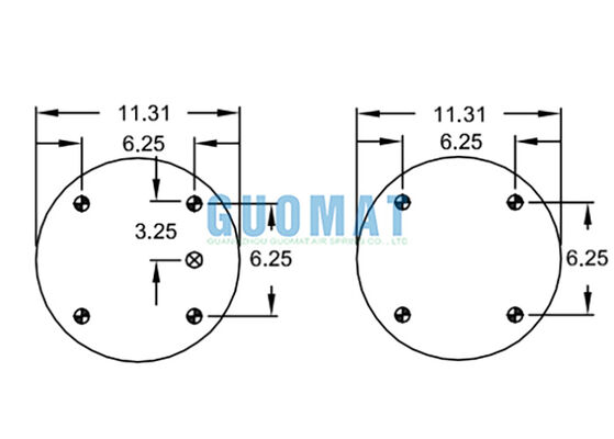W01-358-7105 กระเป๋าอากาศระบายอากาศจากยางเพลิง 113 สไตล์อุตสาหกรรม