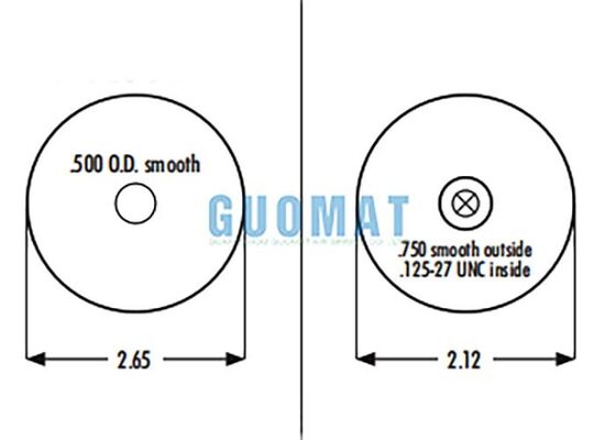 1S4.5-13 Goodyear Cab Air Spring แทน 579-08-7-219 กระเป๋าอากาศแขวนรถบรรทุก