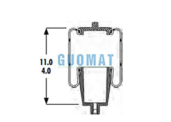 1S4.5-13 Goodyear Cab Air Spring แทน 579-08-7-219 กระเป๋าอากาศแขวนรถบรรทุก