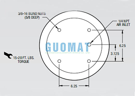 Firestone W01-358-9148 ระบบแขวนอากาศรถบรรทุก