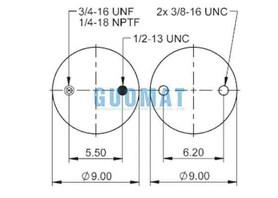 FS 330-11 467 ซองอากาศยางคอนติเทค 64594 ลายอากาศแบบกลมกลมเดียว