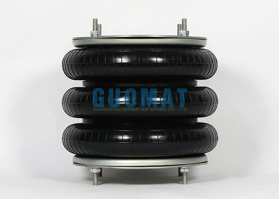 12 "x 3 ระบบกันสะเทือนแบบ Triple Convoluted Air Spring Bellow W01-R58-4062 Firestone Air Isolator