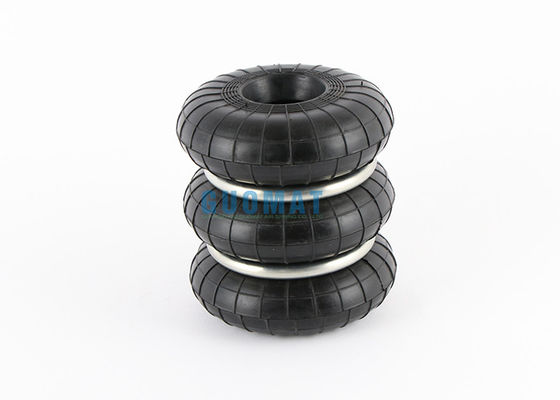 2.7Hz Guomat F-100-3 ข้าม Yokohama Rubber Air Spring S100-3R 3 Convolution