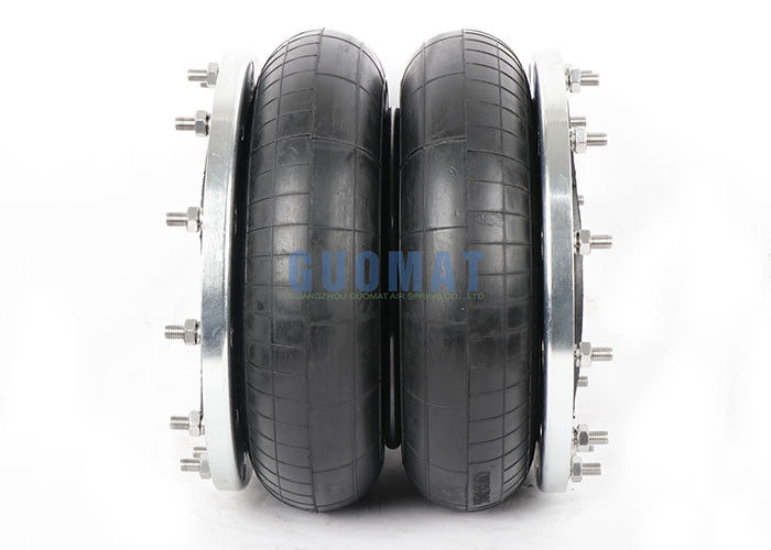 ความสูง 255 มิลลิเมตร Flange สปริงอากาศ 380 มิลลิเมตร ยางอากาศ Bellows สําหรับอุปกรณ์อุตสาหกรรมหนัก