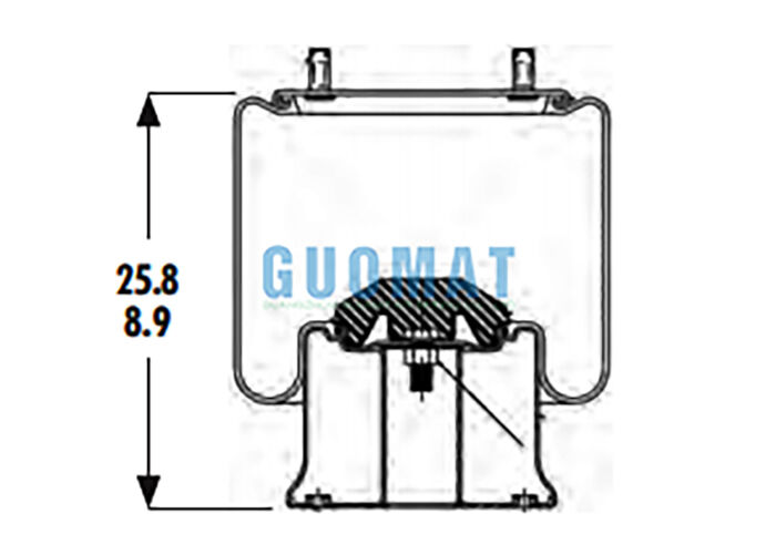 1R14-201 Goodyear Heavy Duty Truck ระบบแขวนอากาศสายพานอากาศ 566-28-3-020