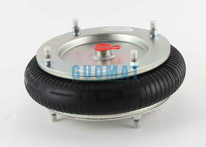 FS412-10 DS Contitech Flange Air Spring 12''X1 เครื่องลมลมลมสําหรับอุปกรณ์พลังงาน